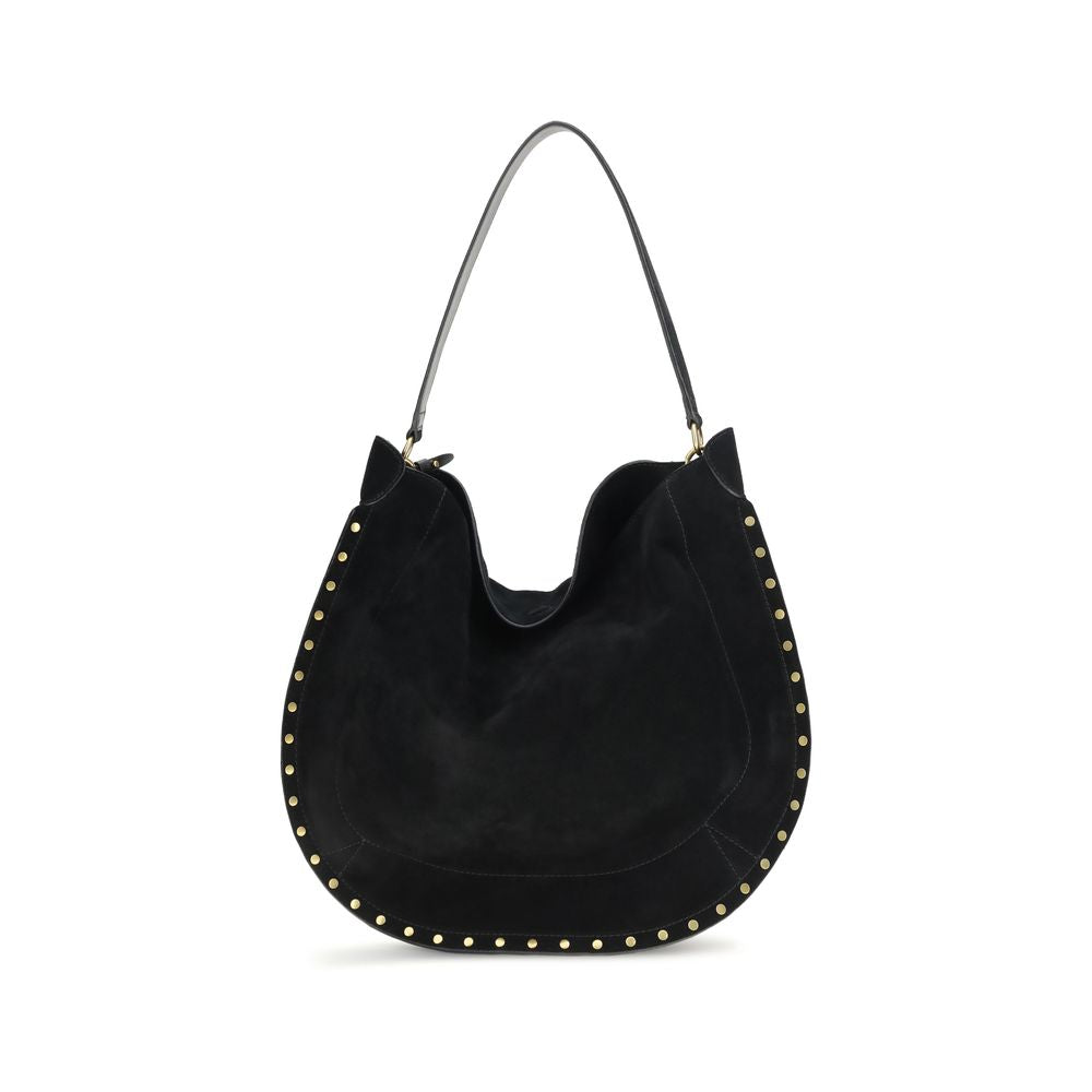 Black Calf Leather Bos Taurus Shoulder Bag Isabel Marant