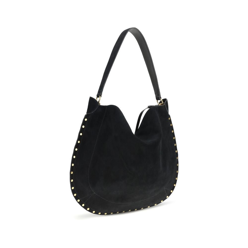 Black Calf Leather Bos Taurus Shoulder Bag Isabel Marant