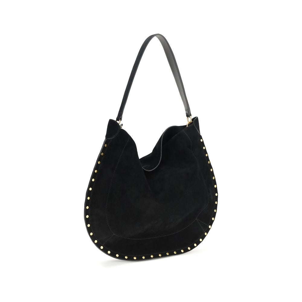 Black Calf Leather Bos Taurus Shoulder Bag Isabel Marant
