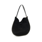 Black Calf Leather Bos Taurus Shoulder Bag Isabel Marant