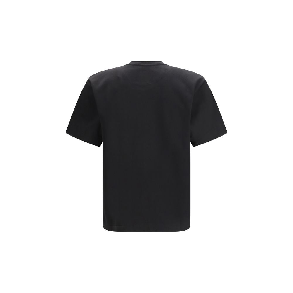 Black Cotton T-Shirt Fendi
