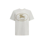 Beige Cotton T-Shirt Burberry