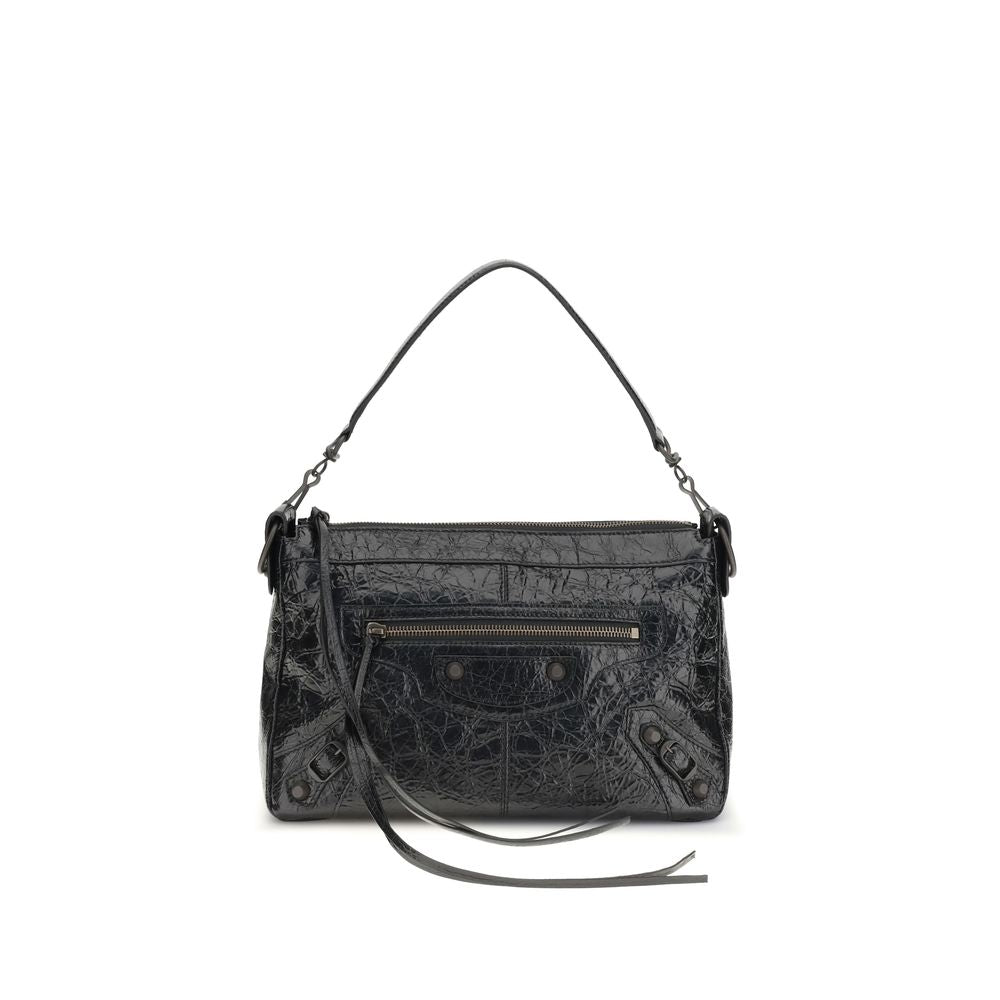 Black Lamb Ovis Aries Aries Shoulder Bag Balenciaga
