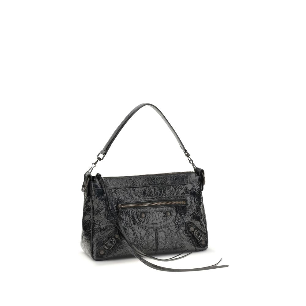 Black Lamb Ovis Aries Aries Shoulder Bag Balenciaga