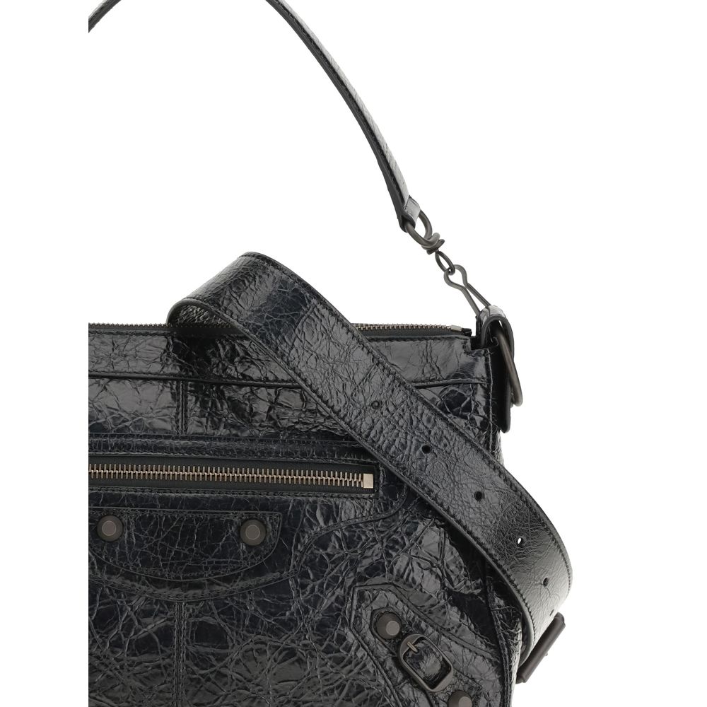 Black Lamb Ovis Aries Aries Shoulder Bag Balenciaga
