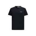 Black Cotton T-Shirt Off-White