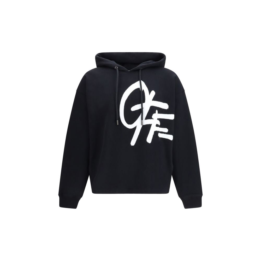 Black Cotton Sweatshirt Off-White