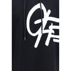 Black Cotton Sweatshirt Off-White