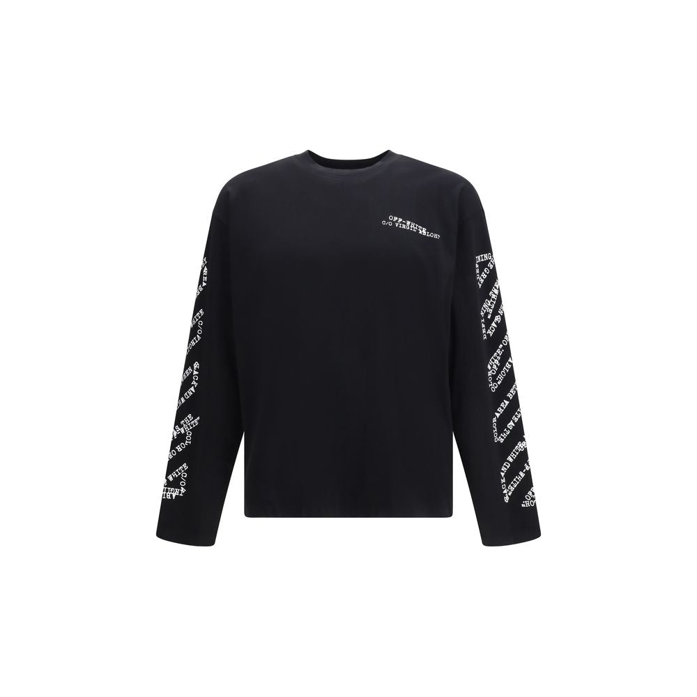 Black Cotton Sportswear Off-White