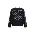 Black Cotton Sportswear Off-White