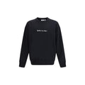 Black Cotton Sweatshirt Off-White