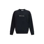 Black Cotton Sweatshirt Off-White