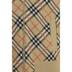 Beige Wool Bomber Burberry