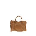 Beige Lamb Ovis Aries Aries Handbag Balenciaga