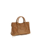 Beige Lamb Ovis Aries Aries Handbag Balenciaga