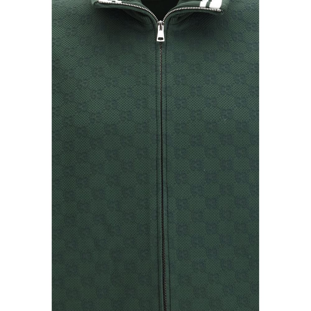 Bicolor Polyamide Shell Jacket Gucci