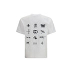 White Cotton T-Shirt Gucci