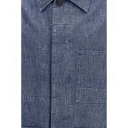 Blue Cotton Denim Jacket