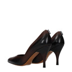 Brown Leather High Heel Pumps Miu Miu