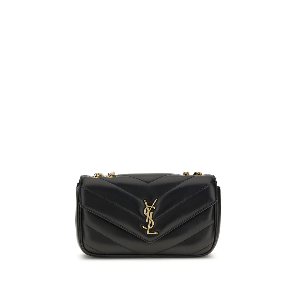 Black Lamb Ovis Aries Aries Shoulder Bag Saint Laurent