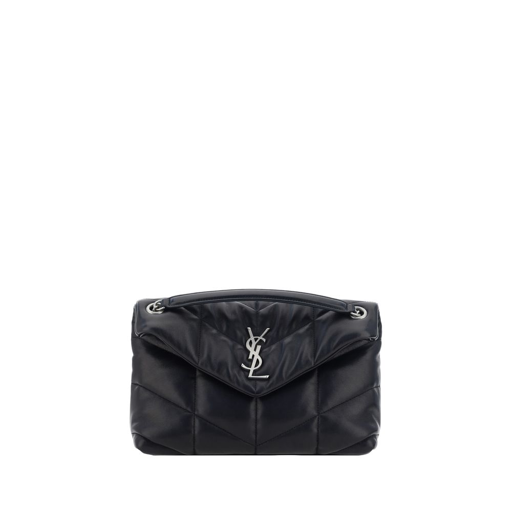 Black Lamb Ovis Aries Aries Shoulder Bag Saint Laurent
