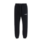Black Cotton Joggers (Workout Pants) Off-White