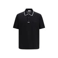 Black Cotton Polo Shirt Ferragamo