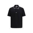 Black Cotton Polo Shirt Ferragamo