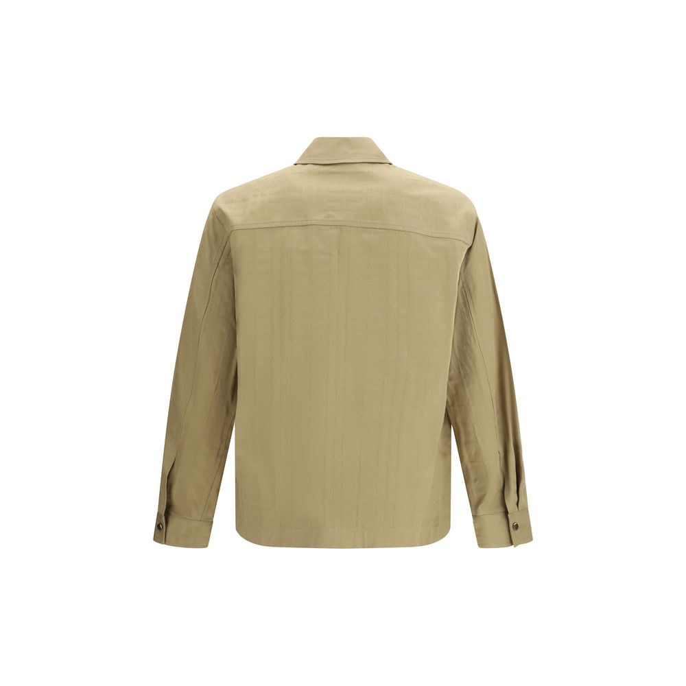Beige Cotton Coat