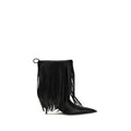 Black Calf Leather Bos Taurus Ankle Boots Balenciaga