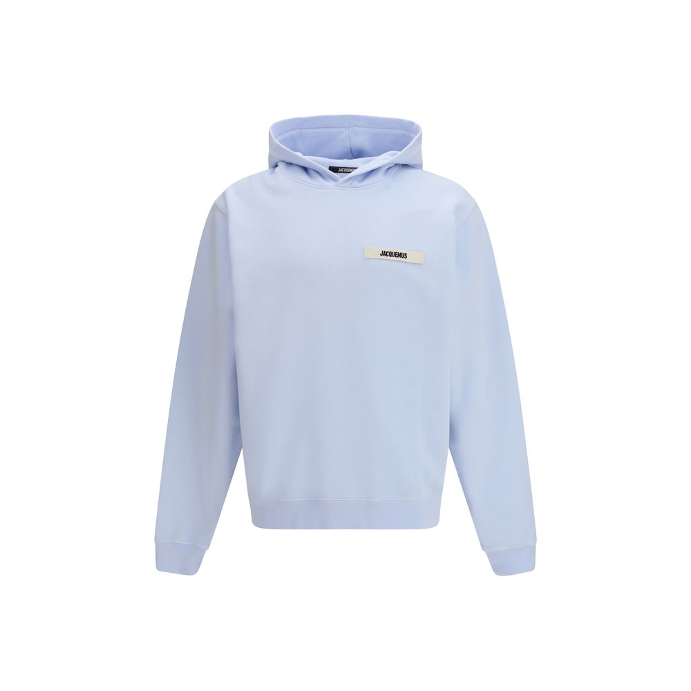 Blue Cotton Sweatshirt Jacquemus