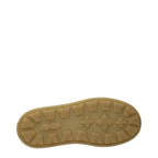 Beige Leather Platform Loafers Prada