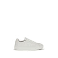 White Calf Leather Bos Taurus Sneakers Ferragamo