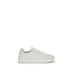 White Calf Leather Bos Taurus Sneakers Ferragamo