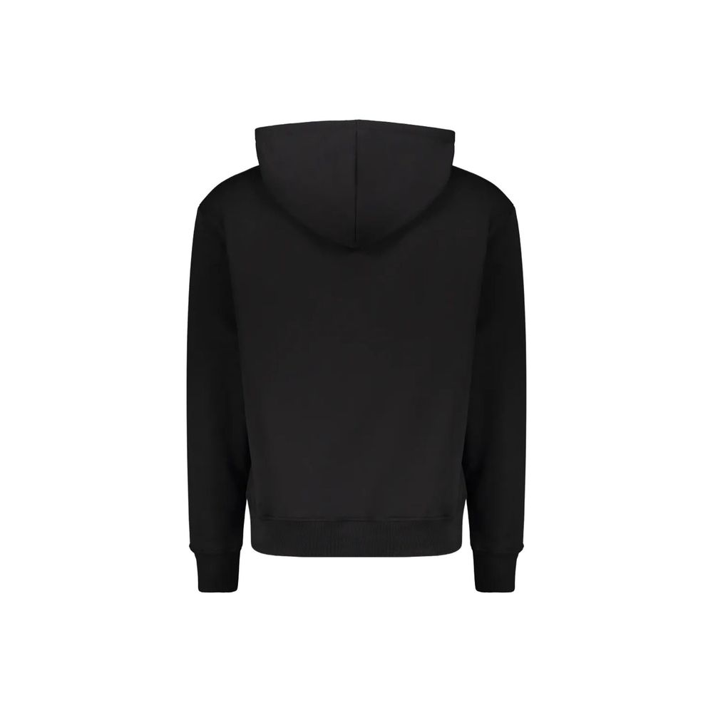 Black Cotton Hoodie Balmain