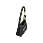 Black Cotton Shoulder Bag Balmain