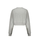 Gray Cotton Sweatshirt Balmain