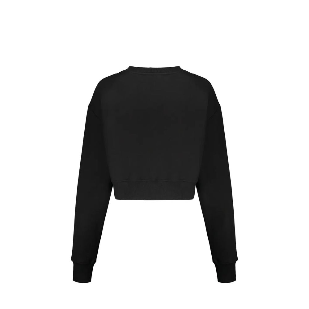 Black Cotton Sweatshirt Balmain