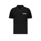 Black Cotton Polo Shirt Balmain
