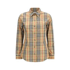 Multicolor Cotton Pattern Shirt Burberry