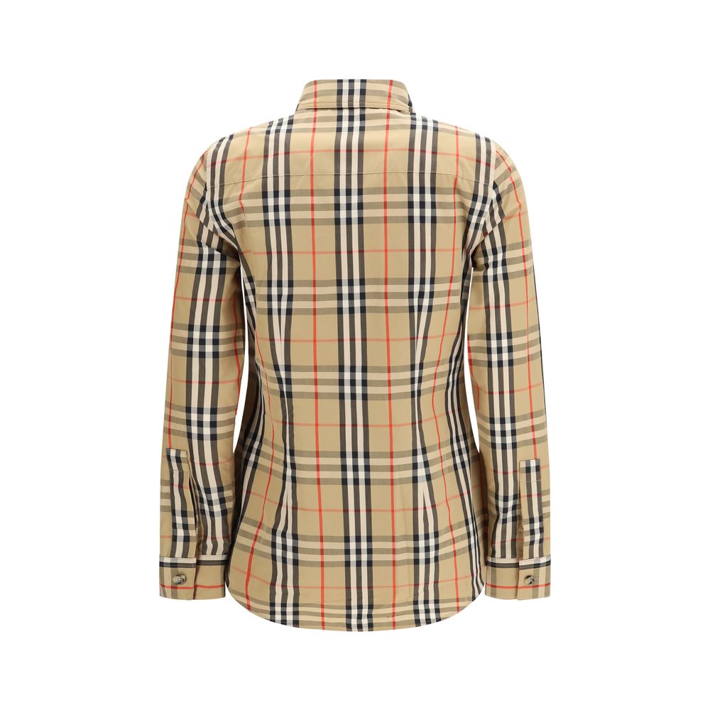 Multicolor Cotton Pattern Shirt Burberry