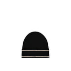 Black Merino Wool Beanie Balmain