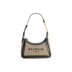 Bicolor Cotton Shoulder Bag Balmain