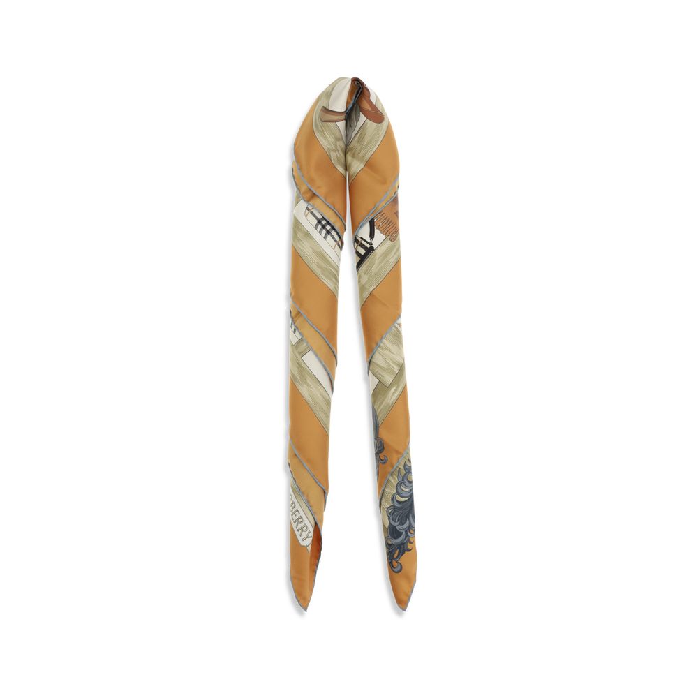 Multicolor Silk Scarf Burberry