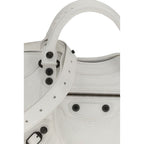 White Calf Leather Bos Taurus Handbag Balenciaga