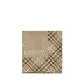 Beige Silk Scarf Burberry