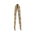 Beige Silk Scarf Burberry