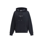 Black Cotton Sweatshirt Off-White