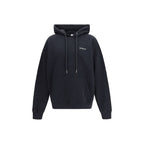 Black Cotton Sweatshirt Off-White