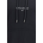 Black Cotton Sweatshirt Off-White